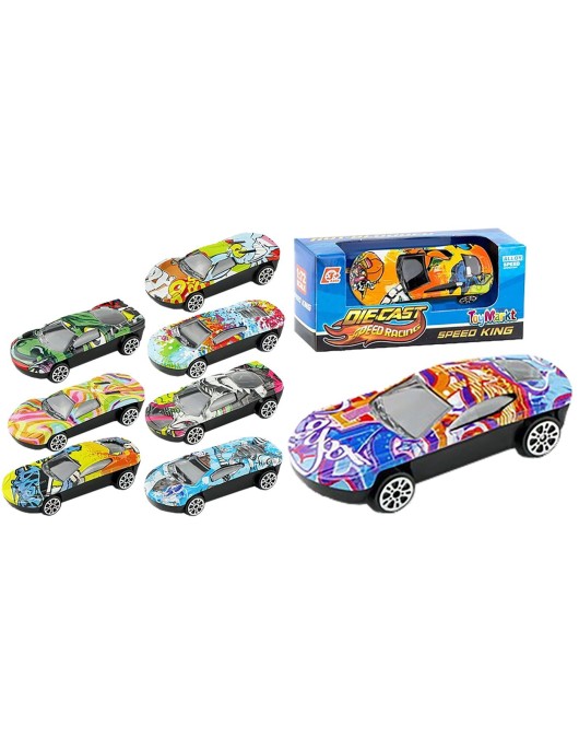 Αυτοκινητάκι die Cast Free Wheels Πολύχρωμο 9x4x3.5cm ToyMarkt 913396