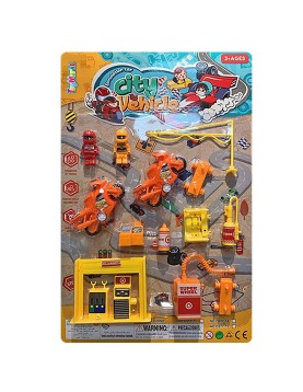 City Vehicle σε Καρτέλα Free Wheels 28x43cm ToyMarkt 913403