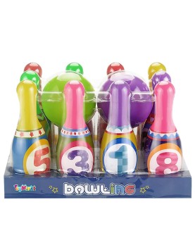 Μπόουλινγκ 15cm, Μπάλες 8cm 26x16x19cm ToyMarkt 913405