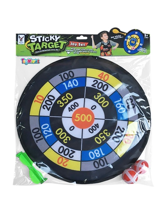 Στόχος ø36cm με Μπάλες & Βέλη σε Σακούλα 45x37x4cm ToyMarkt 913407