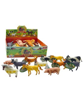 Ζώα Φάρμας Κουτί 12 Τεμαχίων 26x8x16cm ToyMarkt 913415