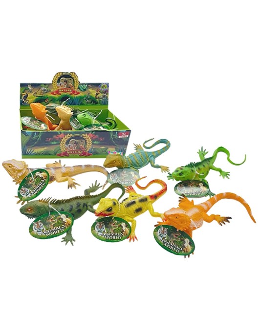 Ερπετά Κουτί 6 Τεμαχίων 26x8x16cm ToyMarkt 913417