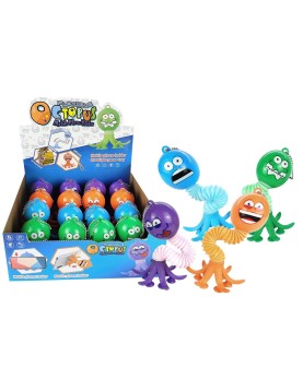 Χταπόδι Mobile Phone Holder Κουτί 16 Τεμαχίων 9cm ToyMarkt 913433