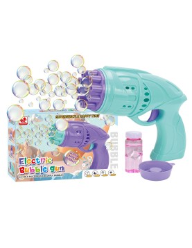 Όπλο Σαπουνόφουσκες 10 Τρύπες Μπαταρίας 18x12x6cm ToyMarkt 913446