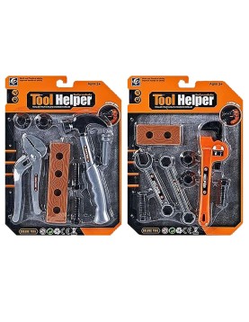 Εργαλεία 8 τεμ Μικρή Καρτέλα 23x32cm ToyMarkt 913452