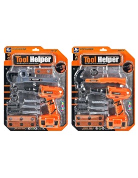 Καρτέλα Εργαλεία Τρυπάνι Μπαταρίας 28x38x6cm ToyMarkt 913494