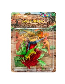 Δεινοσαυράκια Μίνι Καρτέλα 14x19x3cm ToyMarkt 913498