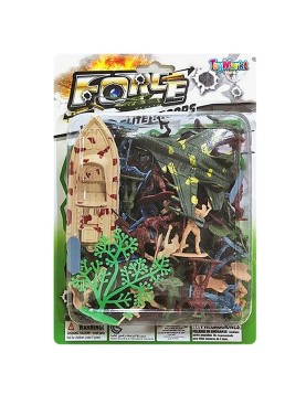 Στρατιωτάκια Αεροπλάνο Βάρκα Μικρή Καρτέλα 17x24x4cm ToyMarkt 913499