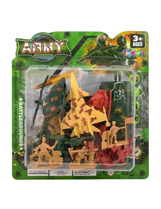 Στρατιώτες & Οχήματα Μικρή Καρτέλα 23x25x4cm ToyMarkt 913502