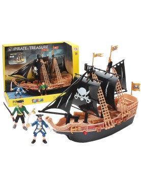 Πειρατικό Καράβι Μαύρα Πανιά 33x26x13cm ToyMarkt 913519