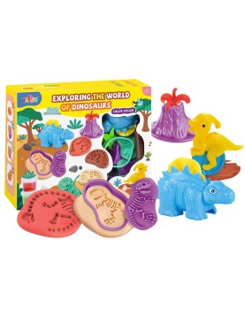 Κουτί Ζυμαράκια Δεινοσαυράκια 27x21x6cm ToyMarkt 913534