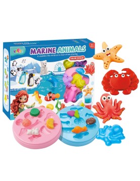 Κουτί Ζυμαράκια Θαλάσσια ζώα 27x21x6cm ToyMarkt 913535