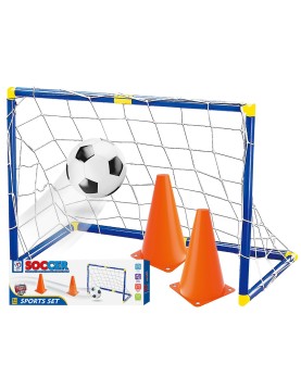 Ποδοσφαιρικό Τέρμα με Κώνους 38x12x12cm ToyMarkt 913542