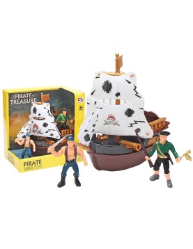 Πειρατικό Καράβι Μικρό &amp; Πειρατές 19x19x12cm ToyMarkt 913548