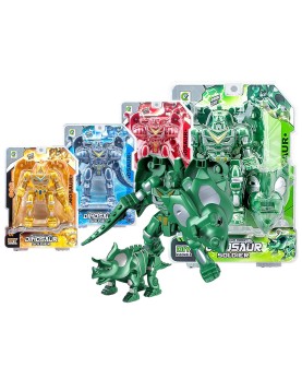 Robot-Δεινόσαυρος 2 σε 1 σε Καρτέλα 19x26x6cm ToyMarkt 913565