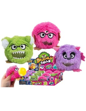 Stress Ball Τερατάκι 10x8x8cm Ανοιχτό Κουτί 12 Τεμ, 29x23x21cm ToyMarkt 913574