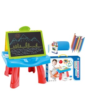 Εκπαιδευτικός Πίνακας 2 Όψεων - Τραπέζι 47x35x7cm ToyMarkt 913601