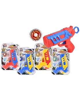 Σβούρα με Πιστόλι-Εκτοξευτήρα σε Καρτέλα 16x24x5cm ToyMarkt 913607