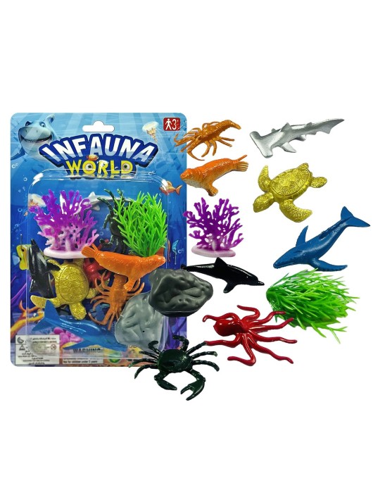 Υποβρύχιος Κόσμος σε Μικρή Καρτέλα 12x19x2cm ToyMarkt 913609
