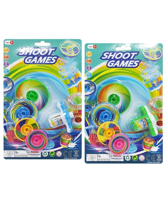 Σβούρες σε Καρτέλα 16x25x3cm ToyMarkt 913611