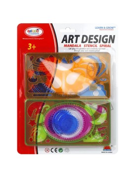 Γεωμετρικά Σχήματα Art Design 22x29x1.5cm ToyMarkt 913616