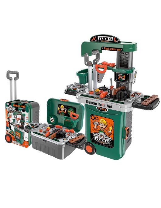 Εργαλεία σε Συρόμενο Βαλιτσάκι 21x37x15cm ToyMarkt 913622