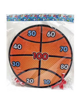 Στόχος 36cm με Βελάκια &amp; Μπαλάκια Στόχος ø36cm ToyMarkt 913625