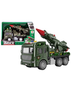 Στρατιωτικό Όχημα Ελεύθερης Κατεύθυνσης με φως + Μουσική 21x14x9cm ToyMarkt 913635