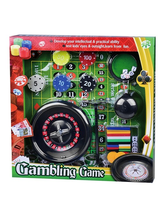 Σετ Ρουλέτα Κουτί Τετράγωνο Κουτί 32x33x5cm ToyMarkt 913636