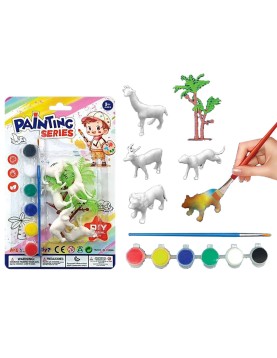 Ζωάκια για Ζωγραφική 5 τεμ 15x24cm ToyMarkt 913645