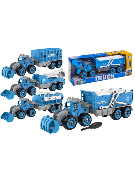 Τρακτέρ Free Wheels City Trailer 33x12x8cm ToyMarkt 913648