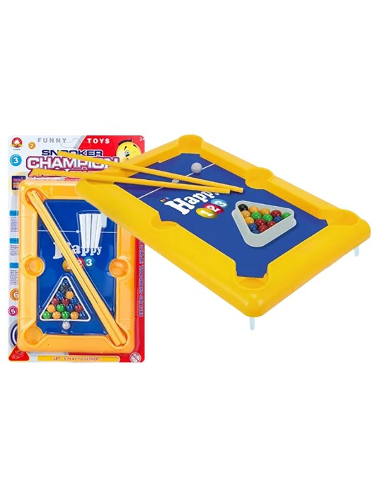 Μπιλιάρδο Μίνι σε Καρτέλα 15x25x2cm ToyMarkt 913650