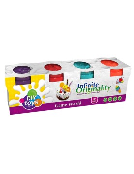 Μπουκαλάκια Πηλός 4 Χρώματα 22x6x4cm ToyMarkt 913651