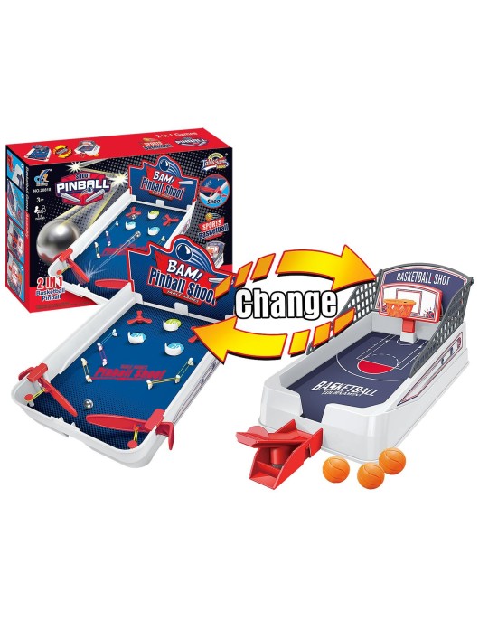 Μπασκετάκι - Φλιπεράκι 2 σε 1 31x21x6cm ToyMarkt 913652