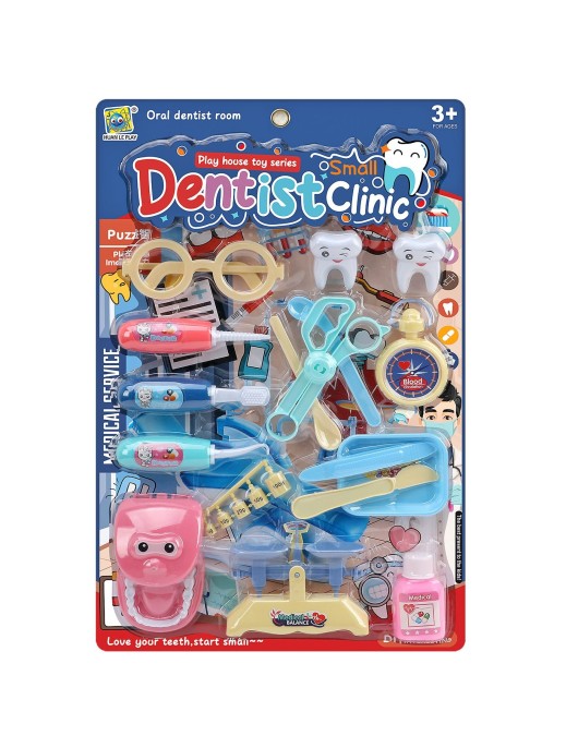 Καρτέλα Οδοντογιατρού Dentist Clinic 28x44x4cm ToyMarkt 913654
