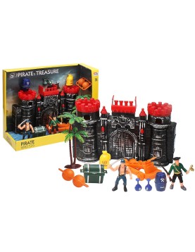 Κάστρο με Πειρατές 33x26x13cm ToyMarkt 913660