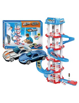 Σετ Πάρκινγκ με 2 Αυτοκινητάκια 33x24x7cm ToyMarkt 913661