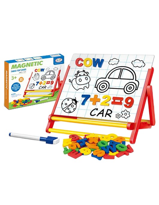 Εκπαιδευτικός Μαγνητικός Πίνακας 53τεμ 33,2x26cm ToyMarkt 913679