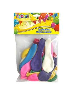 Σετ 24 Μπαλόνια Μικρά &amp; Μεσαία ToyMarkt 91110