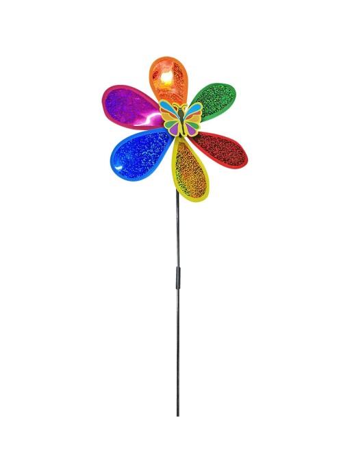 Ανεμόμυλος Πολύχρωμος Υλικό Laser ø28x65cm ToyMarkt 91970