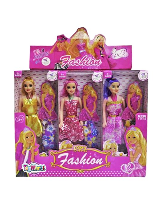 Κούκλα Fashion σε Κουτί 10x30cm ToyMarkt 922022