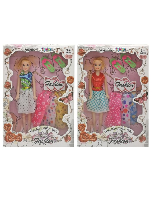 Κούκλα Beauty & Φορέματα 22x32x5cm ToyMarkt 922083