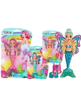 Γοργόνα Πεταλούδα 15cm σε Καρτέλα 15x23x3cm ToyMarkt 922088