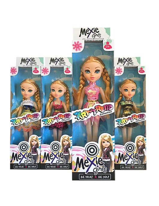 Κούκλα ArtTrend Πλεξούδες 32x8,5cm ToyMarkt 922123