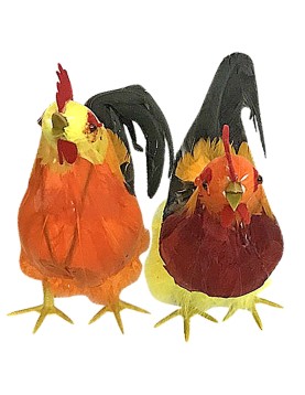 Κότα Διακοσμητική με Φωνή 24cm Bunny's 931027