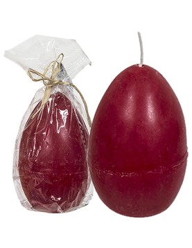 Κερί Αυγό Μεγάλο 10cm ~168gr Bunny's 931106