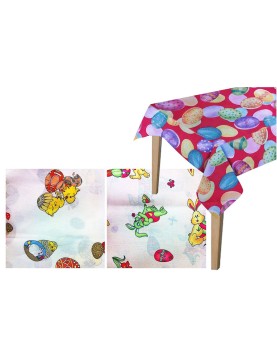 Τραπεζομαντηλο Πασχαλινό 74x74cm Bunny's 931315