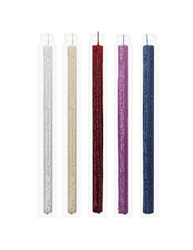 Λαμπάδα Τετράγωνη Ανάγλυφη ματ 35x2cm Bunny's 931325