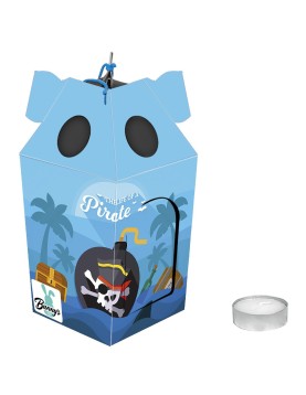 Φαναράκι με Ρεσώ Πειρατής 21x9,5cm Bunny's 931368