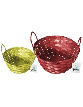 Καλάθι Bamboo Στρογγυλό ø18x9cm Bunny's 931486